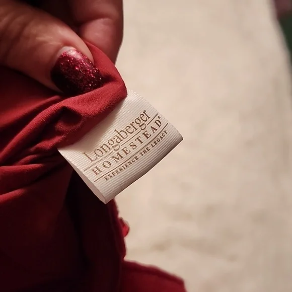 LONGABERGER HOMESTEAD  DECORATIVE 👜 HANDBAG - Picture 7 of 8